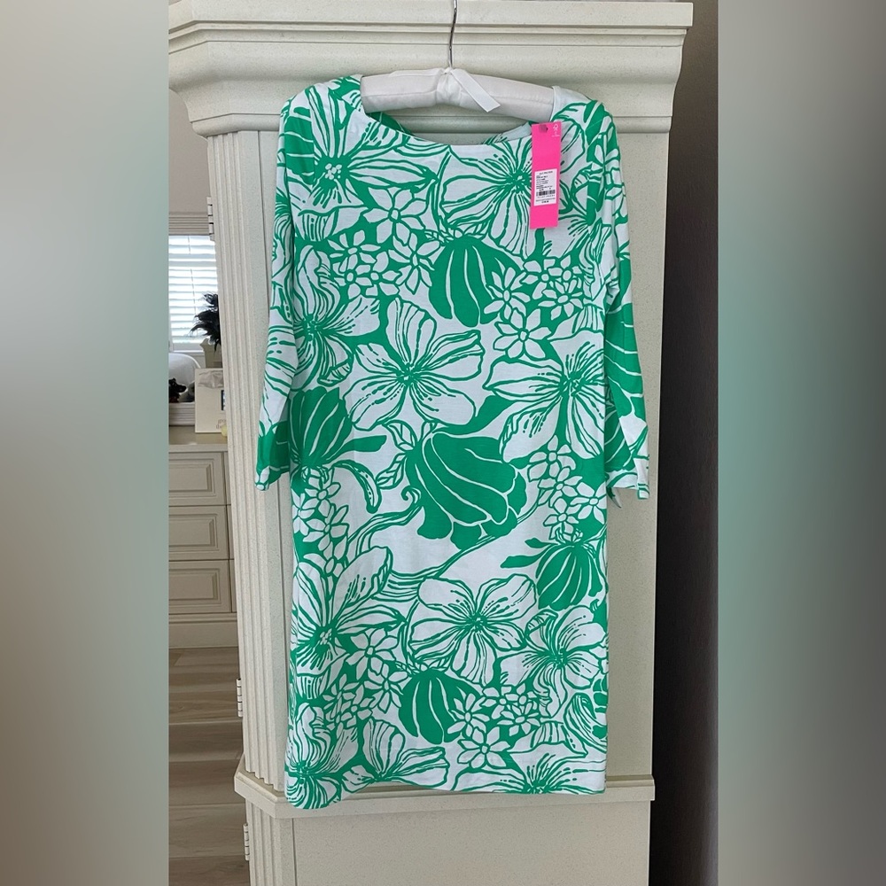 NWT LILLY PULITZER LIDIA BOATNECK DRESS Size S